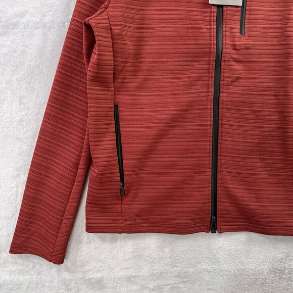 KJUS Golf Jacket Colton Midlayer Men's XL (54) Red Slim Fit $279 Preppy Full Zip - Picture 3 of 16